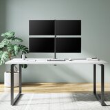 Manhattan 4-struki Stolni nosač za monitor 33,0 cm (13") - 81,3 cm (32") Podesiv po visini, Nagibni i okretni | Eponuda.ba