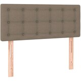 Box spring postelja z vzmetnico taupe 90x200 cm blago, (20896562) | Shoptok.si