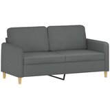  2-dijelni set sofa s jastucima tamnosivi od tkanine | shoptok.hr