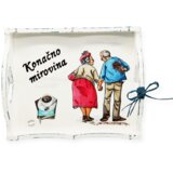  Darilo ob upokojitvi! Pladenj Š16013 Cene
