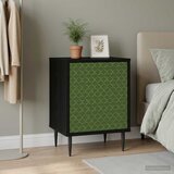  Noćni ormar GELEEN Crni hrast 36 x 33 x 51 cm Konstruirano drvo | shoptok.hr