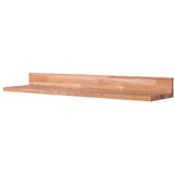 Interia Home & Living Polica za slike iz hrastovega lesa v naravni barvi 80 cm Kalle - | Shoptok.si