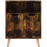 vidaXL komoda dimljeni hrast 60x30x72 cm iverna plošča | Shoptok.si