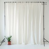 Linen Tales Bijela zavjesa 140x170 cm Night Time - Cijene