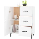  Komoda bijela 69,5x34x90 cm od konstruiranog drva | shoptok.hr