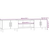 TV ormarić Sonoma hrast 180x31,5x40 cm Konstruirano drvo | shoptok.hr
