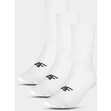 4f Children's Unisex Socks (3pack) - White | shoptok.hr