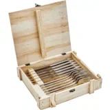 Steak Cutlery Set 12 pcs. in woodbox