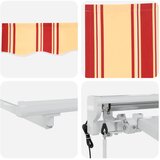  Električna retraktabilna tenda Žuta i narančasta 4 × 3,5 m | shoptok.hr