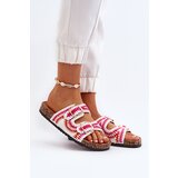 Boto Women's White Slide Sandals with Cork Sole Fannea | ePonuda.com