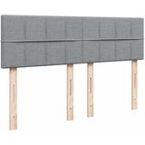  Krevet box spring s madracem svjetlosiva 160x200 cm tkanina | shoptok.hr