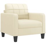  Fotelja krem 60 cm od umjetne kože | shoptok.hr