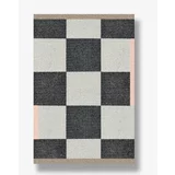Mette Ditmer Denmark Črna/bela pralna preproga 55x80 cm Square –