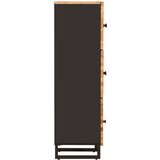  Visoki Regal za Skladištenje s policom Smeđa 40 x 33 5 x 110 cm | shoptok.hr