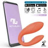 INTOYOU App Series Couple Toy with App Premium Silicone Salmon