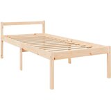  Krevet za starije osobe 90 x 190 cm mali od masivne borovine | shoptok.hr