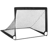 INF Prenosna zložljiva nogometna vrata 120x90x90 cm za trening Black, (5000347233) Cene