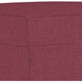  Tabure crvena boja vina 60 x 50 x 41 cm od tkanine | Eponuda.ba