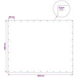 CERADA s rupama Zelena 4 x 5 m 140 gsm PE | shoptok.hr