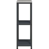  Kuhinjsko skladištenje s policom Antracit 30 x 50 x 92 cm Čelik | shoptok.hr