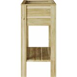  Visoki saksija Smeđa 85,5 x 46,5 x 96 cm Impregnirana borovina | shoptok.hr