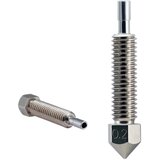 Micro-Swiss Coated Brass Nozzle for FlowTech™ Hotend, 0.2 mm | Eponuda.com