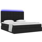 vidaXL Postelja z dodatnim prostorom za shranjevanje in LED osvetlitvijo, (5000104871) | Shoptok.si