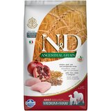 Farmina N&D Ancestral Grain Adult Medium & Maxi s piletinom i narom - 12 kg | shoptok.hr