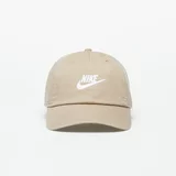 Nike Club Unstructured Futura Wash Cap Khaki/ White