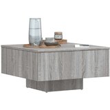 vidaXL Klubska mizica siva sonoma 60x60x31,5 cm konstruiran les | Shoptok.si