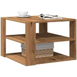 vidaXL Stol za kavu Artisan hrast 58x58x40 cm izrađeno drvo Cijene