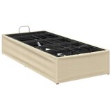  Električni podesivi okvir kreveta Krem 200 x 70 x 33 5 cm Čelik - Krem 70 x 200 cm | shoptok.hr