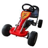 The Living Store Gokart na pedale rdeče barve - Gokart, (21427579) Cene