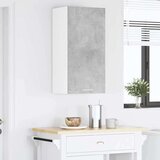 vidaXL viseći ormarić zidne riga beton siva i bijela 40 x 31 x 80 cm | shoptok.hr