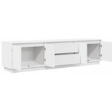 TV ormarić s LED svjetlima bijeli 193,5x41x50 cm | Eponuda.com