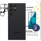 Wozinsky kaljeno staklo za kameru 9H za Samsung Galaxy S23 Ultra - Crna Cijene