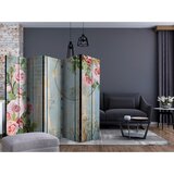 Artgeist Paravan Vintage Garden Blue I, 5-Delni, Akustičen | Shoptok.si