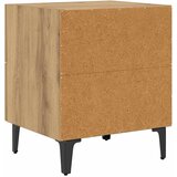 Ormarić za krevet s ladicama Umjetnički hrast 40 x 35 x 47,5 cm | shoptok.hr