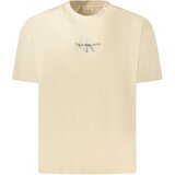 Calvin Klein WOMEN&#39;S SHORT SLEEVE T-SHIRT BEIGE | shoptok.hr