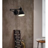 Eglo San peri zidna/1, e27, pokretna, crna | Eponuda.com