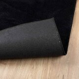  Tepih OVIEDO kratkih vlakana crni 160 x 230 cm | shoptok.hr
