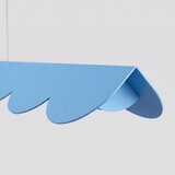 Thoro Svijetlo plava LED viseća svjetiljka aluminijska BISCUIT – | shoptok.hr