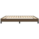  Posteljni okvir temno rjav 160x200 cm blago, (20904132) | Shoptok.si