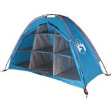vidaXL Šotor za shranjevanje z 9 predelki moder 125x50x68 cm 185T taft | Shoptok.si