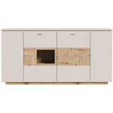 Hom`in komoda, barve hrasta, peščene barve | Shoptok.si
