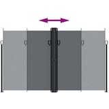  Bočna tenda na uvlačenje crna 200x1000 cm | shoptok.hr