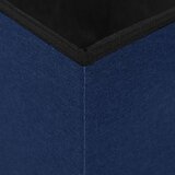  Sklopiva klupa za pohranu Plava 180 kg 80 L 77 x 38 x 38 cm | shoptok.hr