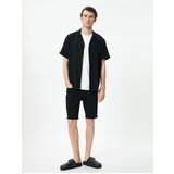 Koton Denim Shorts Bermuda Slim Fit Buttoned Pocket | Shoptok.si