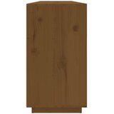  Komoda smeđa boja meda 100 x 40 x 75 cm od masivne borovine | shoptok.hr