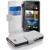 Cadorabo Ohišje, združljivo z HTC Desire 600 v snežno bela - Zaščitni ovitek iz teksturiranega umetnega usnja in žep za kartice, (20550533) | Shoptok.si